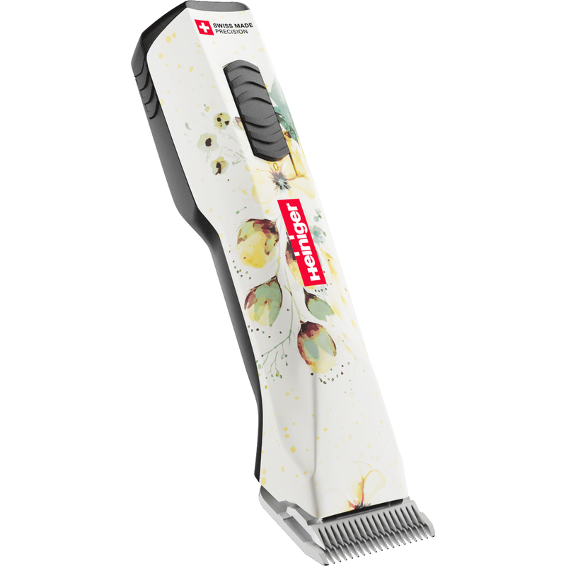 Heiniger Opal Floral Clipper With Two Batteries