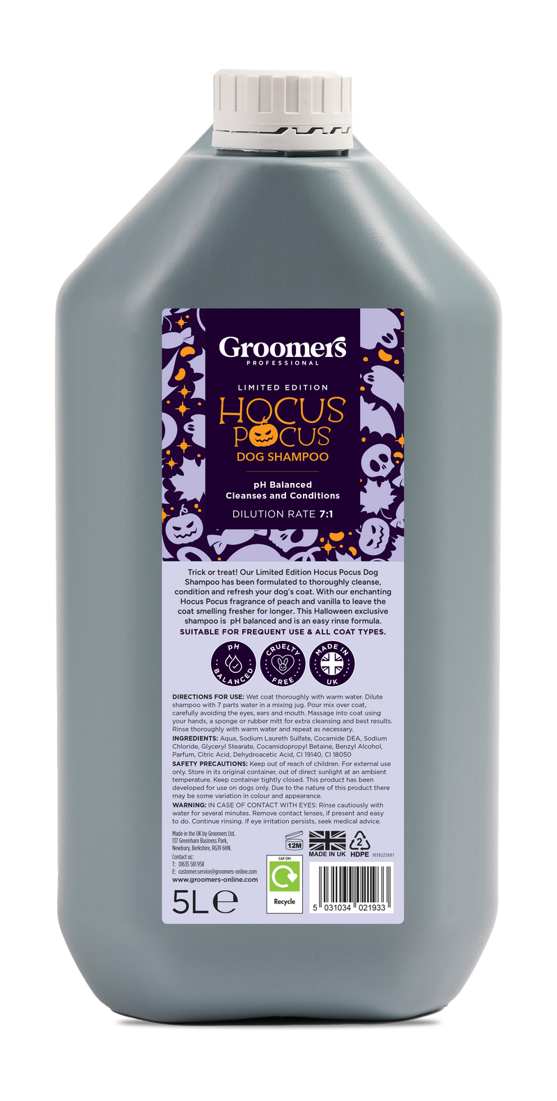 Groomers Limited Edition Hocus Pocus Shampoo