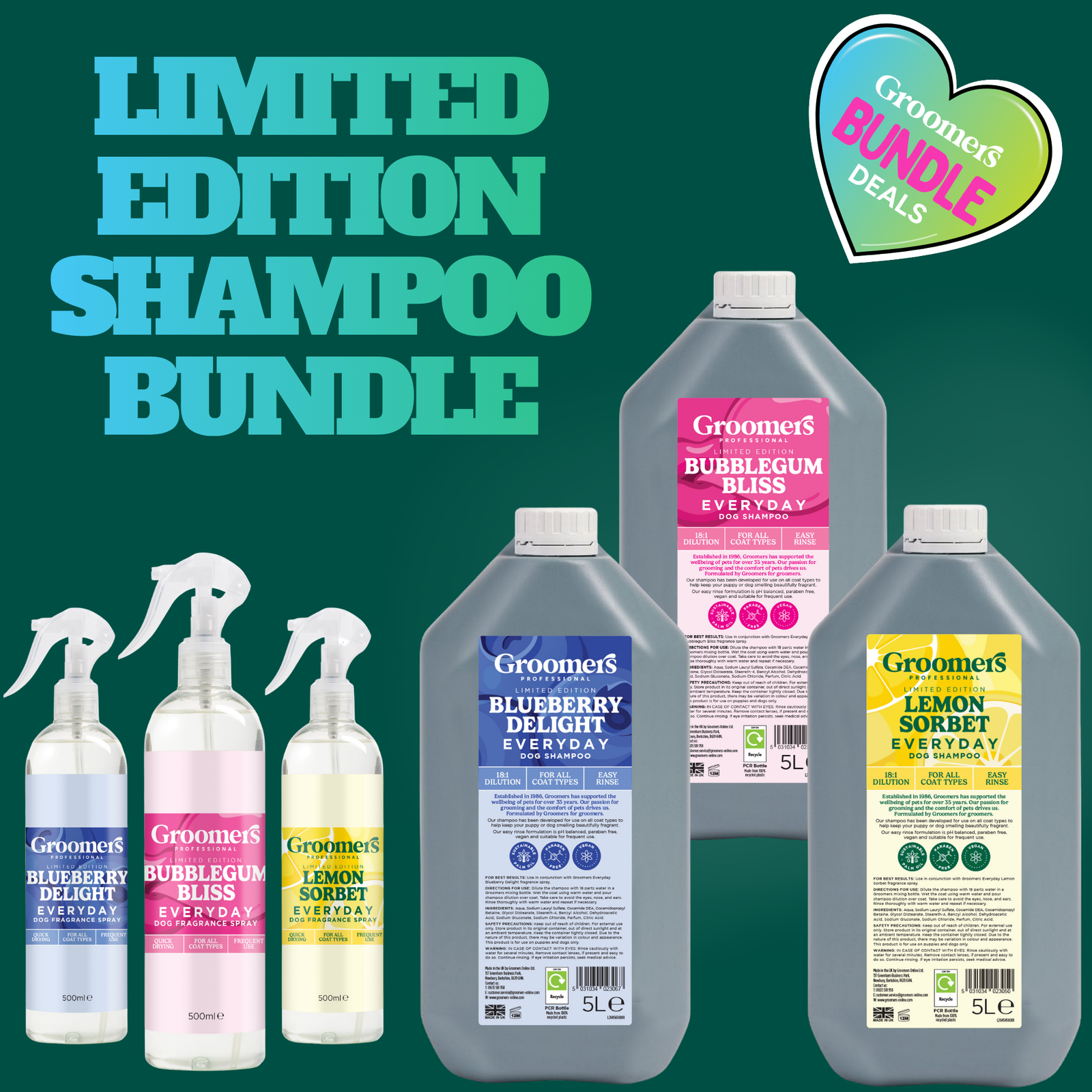 Limited Edition Shampoo Bundle