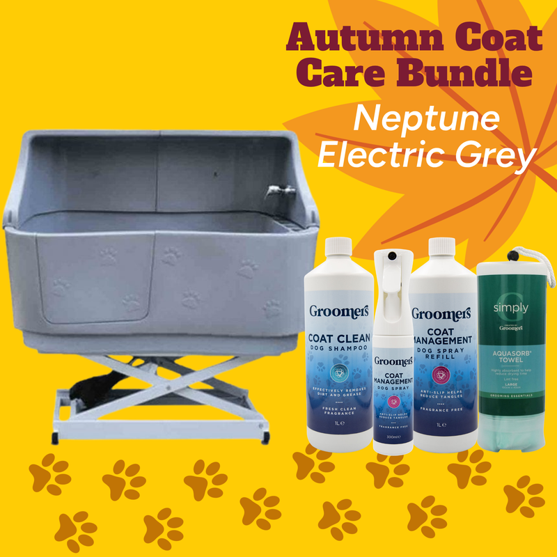 Autumn Bundle - Neptune Electric Grey + Coat Care