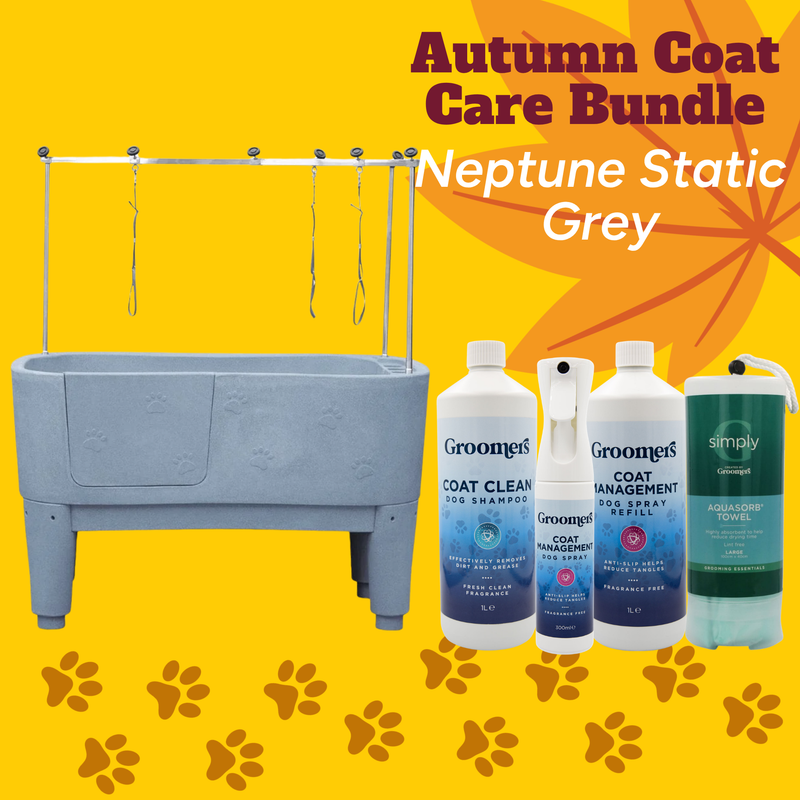 Autumn Bundle - Neptune Static Grey + Coat Care