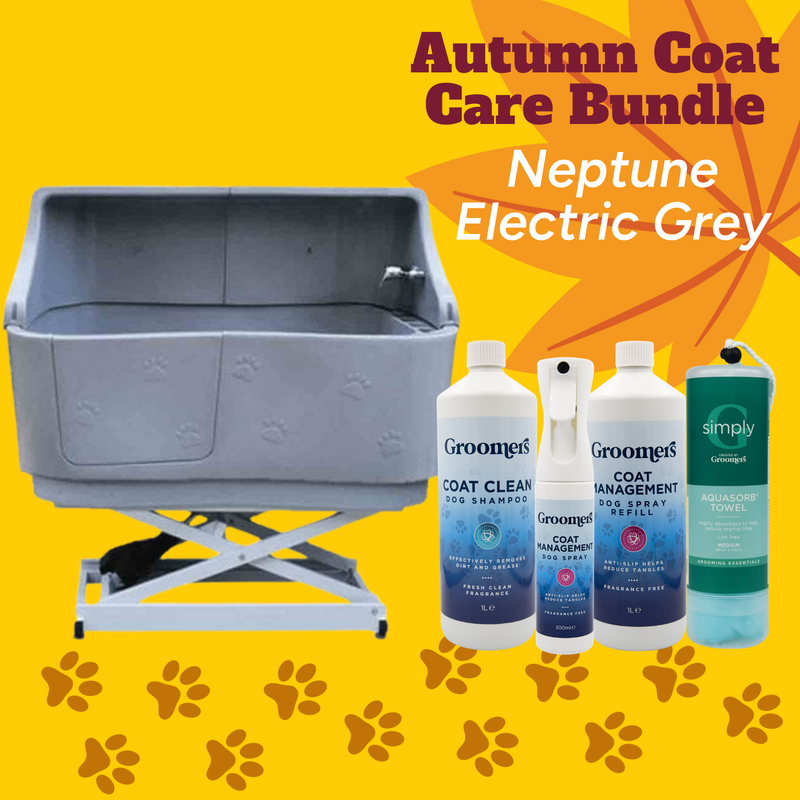Autumn Bundle - Neptune Electric Grey + Coat Care