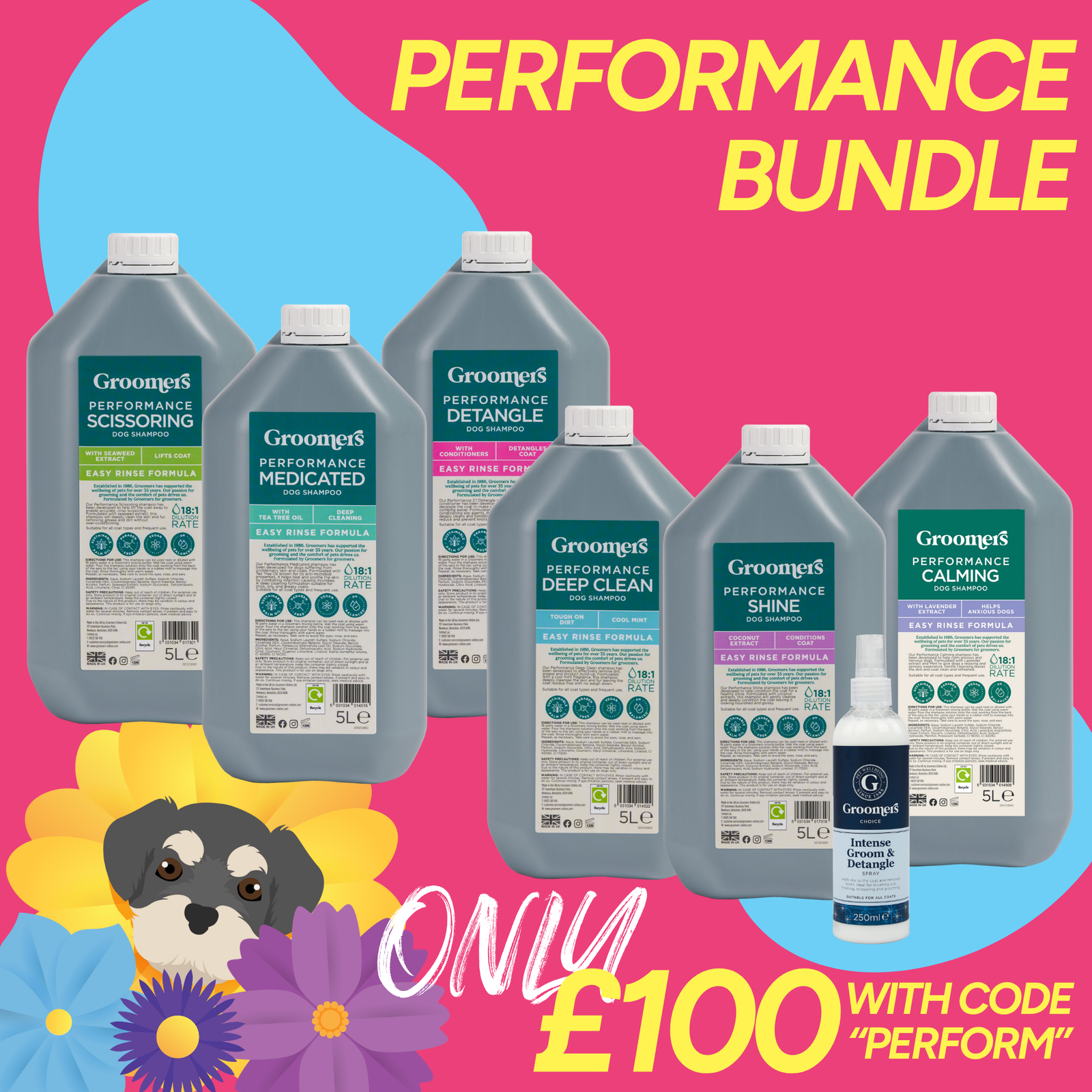 Performance Shampoo Bundle