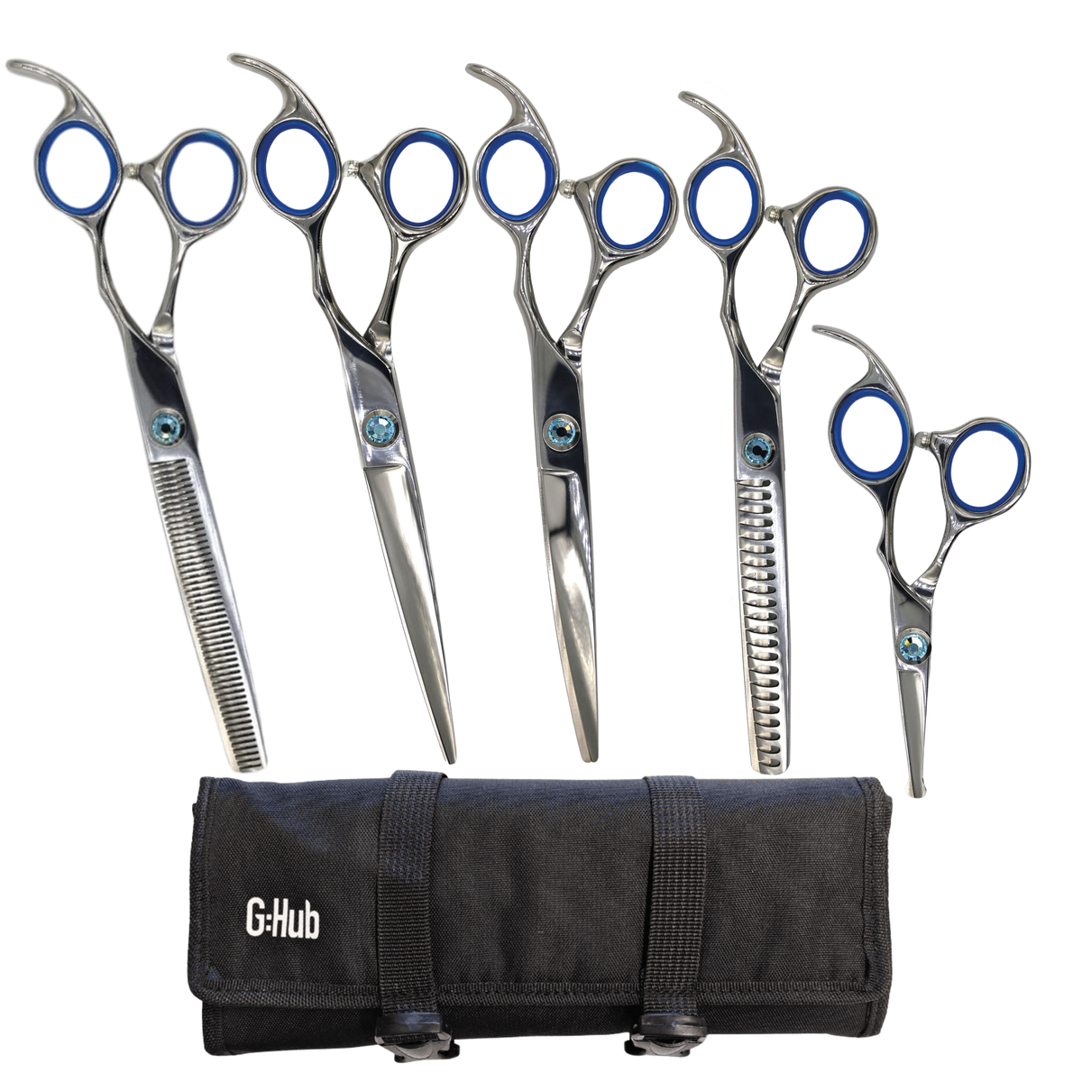 Topaz 5pc Scissor Set
