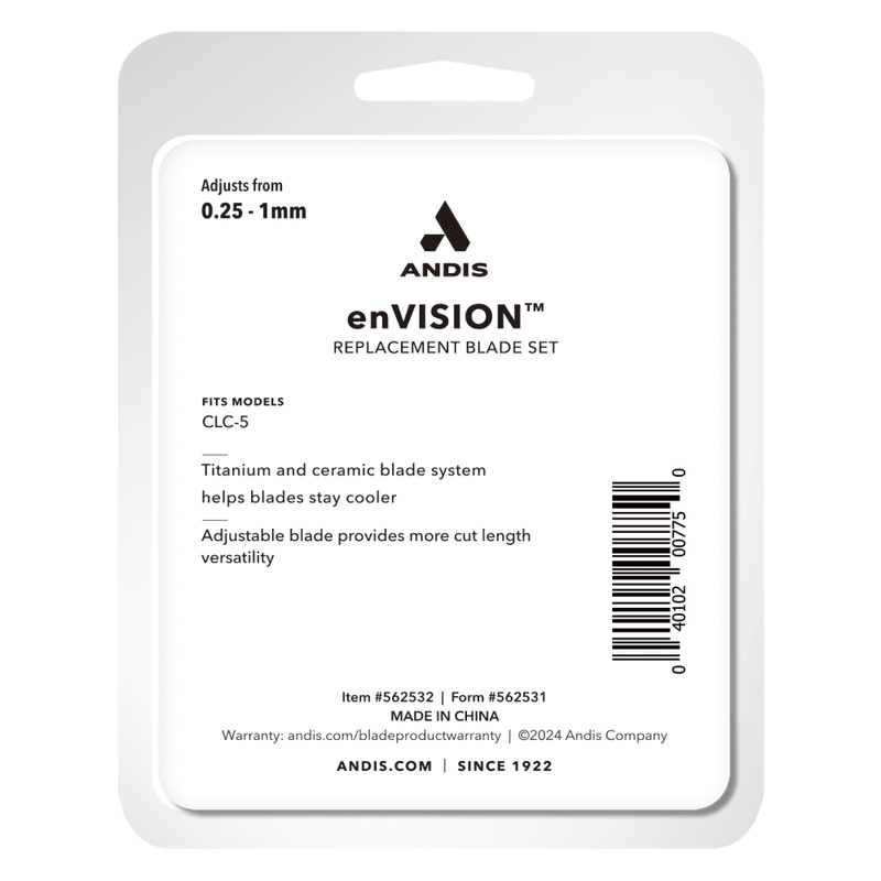 Andis enVISION Replacement Clipper Blade