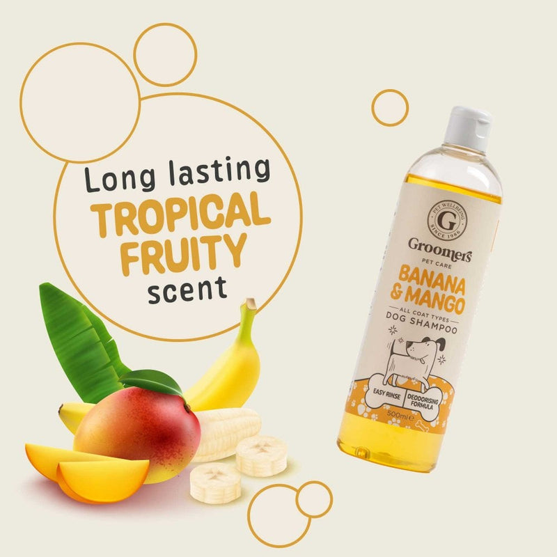 Groomers Banana & Mango Dog Shampoo