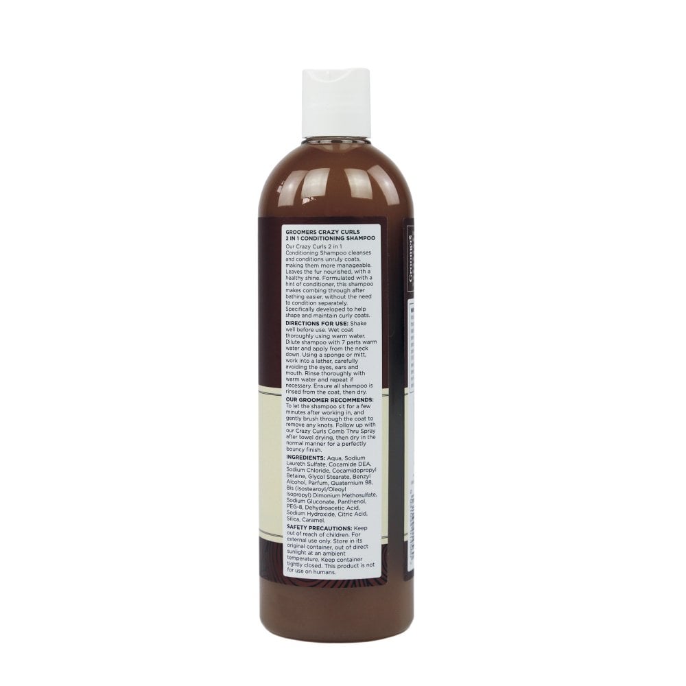 Groomers Crazy Curls 2 in 1 Conditioning Shampoo