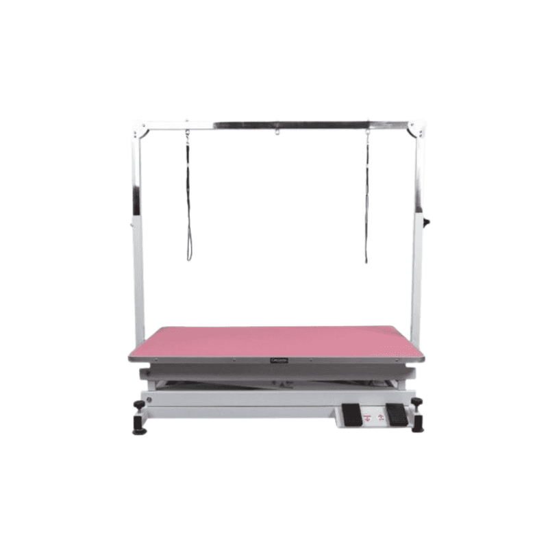 Groomers Metro II Extreme Large Electric Table - White Frame