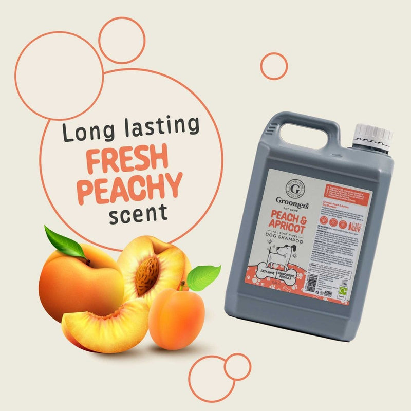 Groomers Peach & Apricot Dog Shampoo