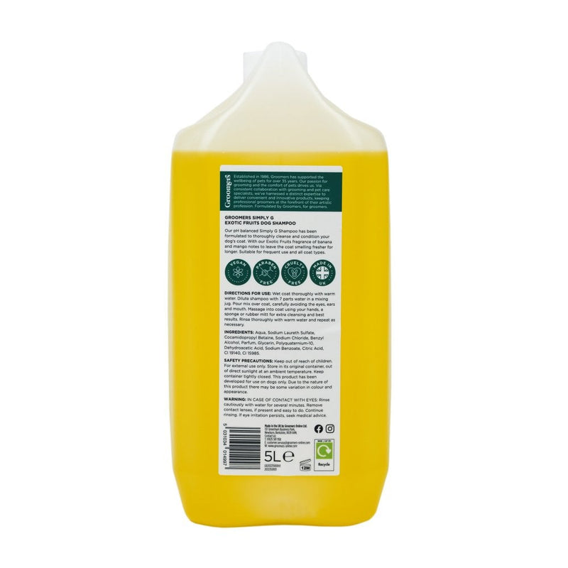 Groomers Simply G Exotic Fruits Shampoo