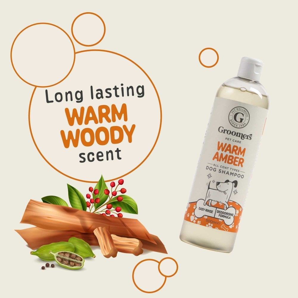 Groomers Warm Amber Dog Shampoo