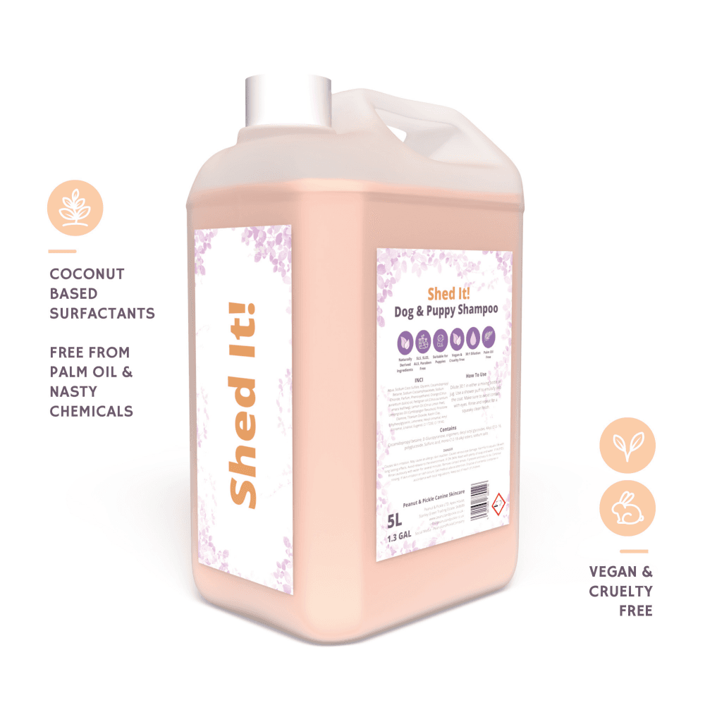 Peanut & Pickle Shed It Dog & Puppy Shampoo - 5L