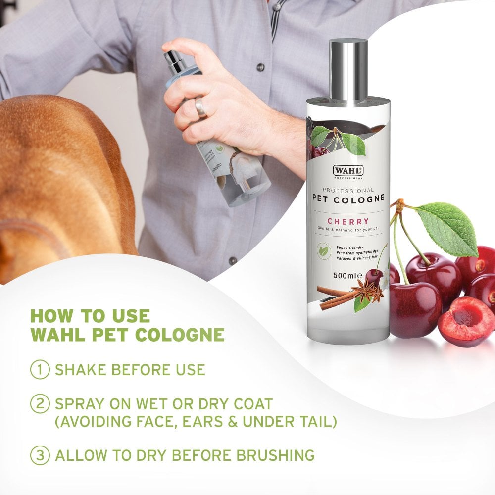 Wahl Professional Pet Cologne â€“ Cherry